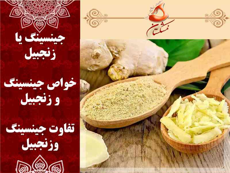 جینسینگ یا زنجبیل